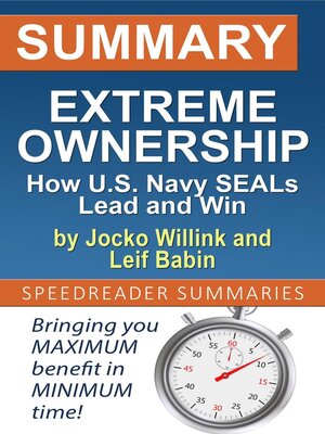 cover image of Summary of Extreme Ownership